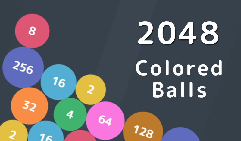 2048 Colored Balls game cover