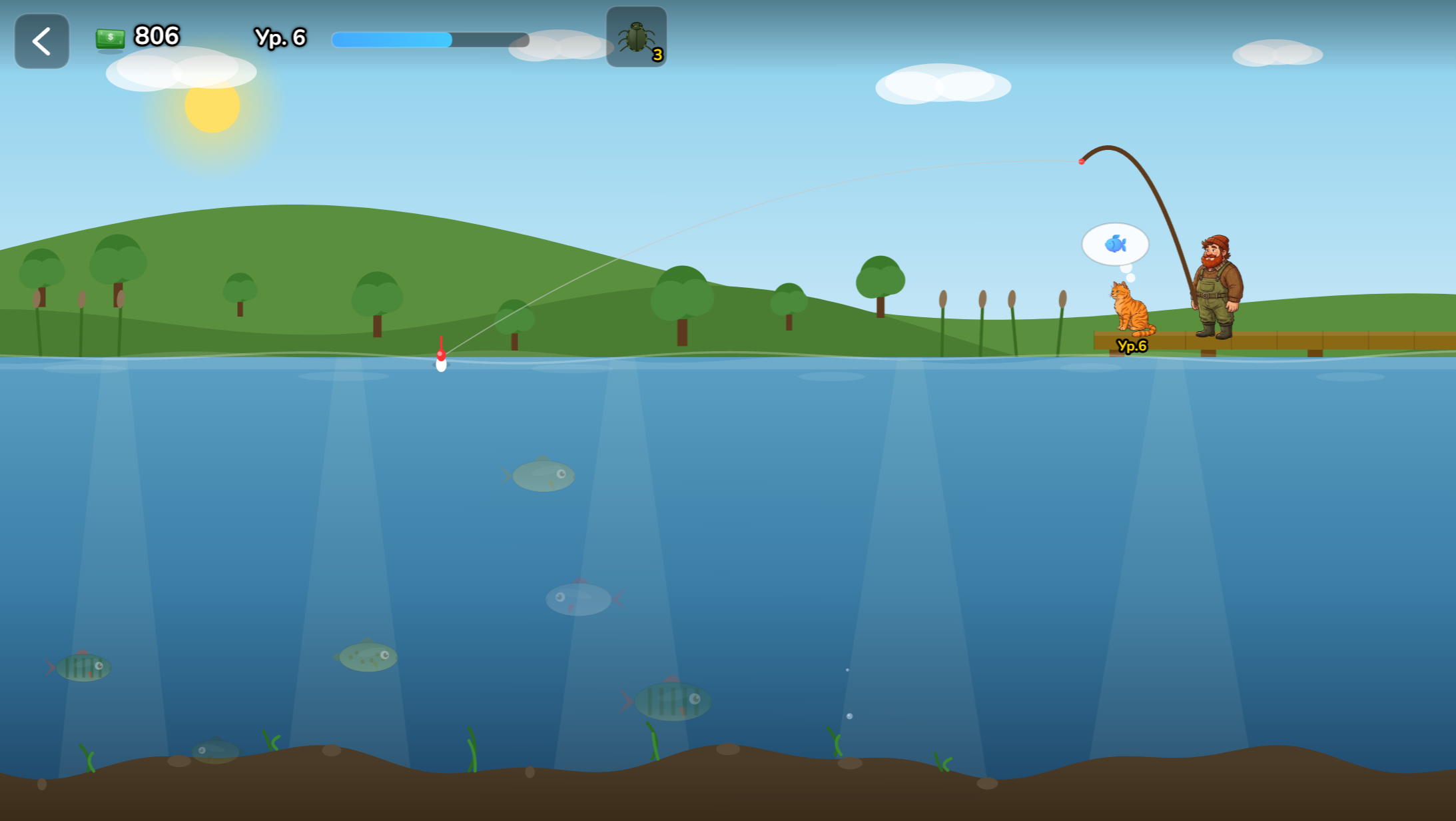 Уютная Рыбалка — screenshot 5