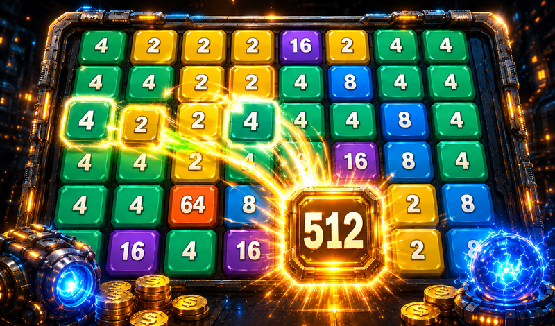 2048: Number Factory game cover