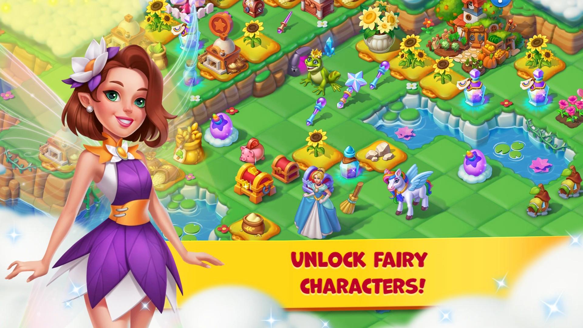 Fairyland Merge & Magic screenshot