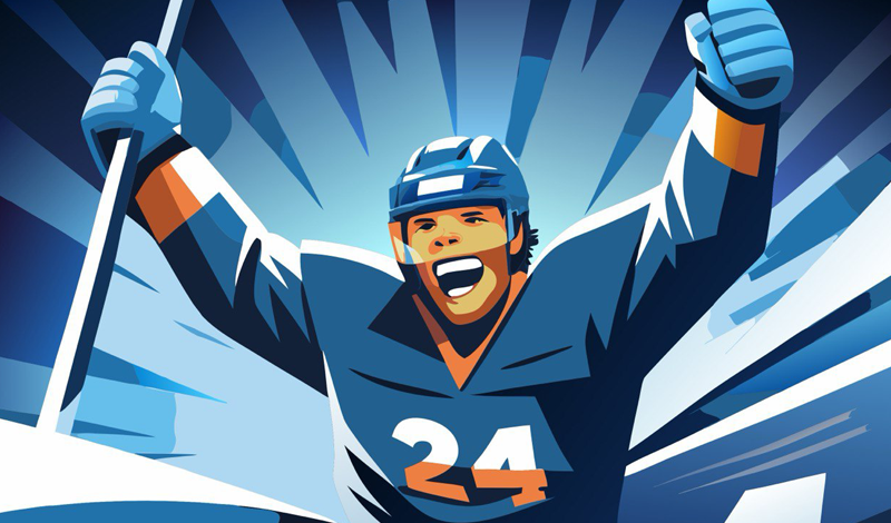Hockey Battle game cover