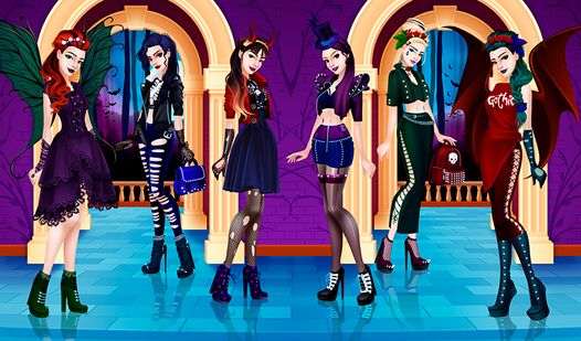 Dandan Gadis Goth  loading=