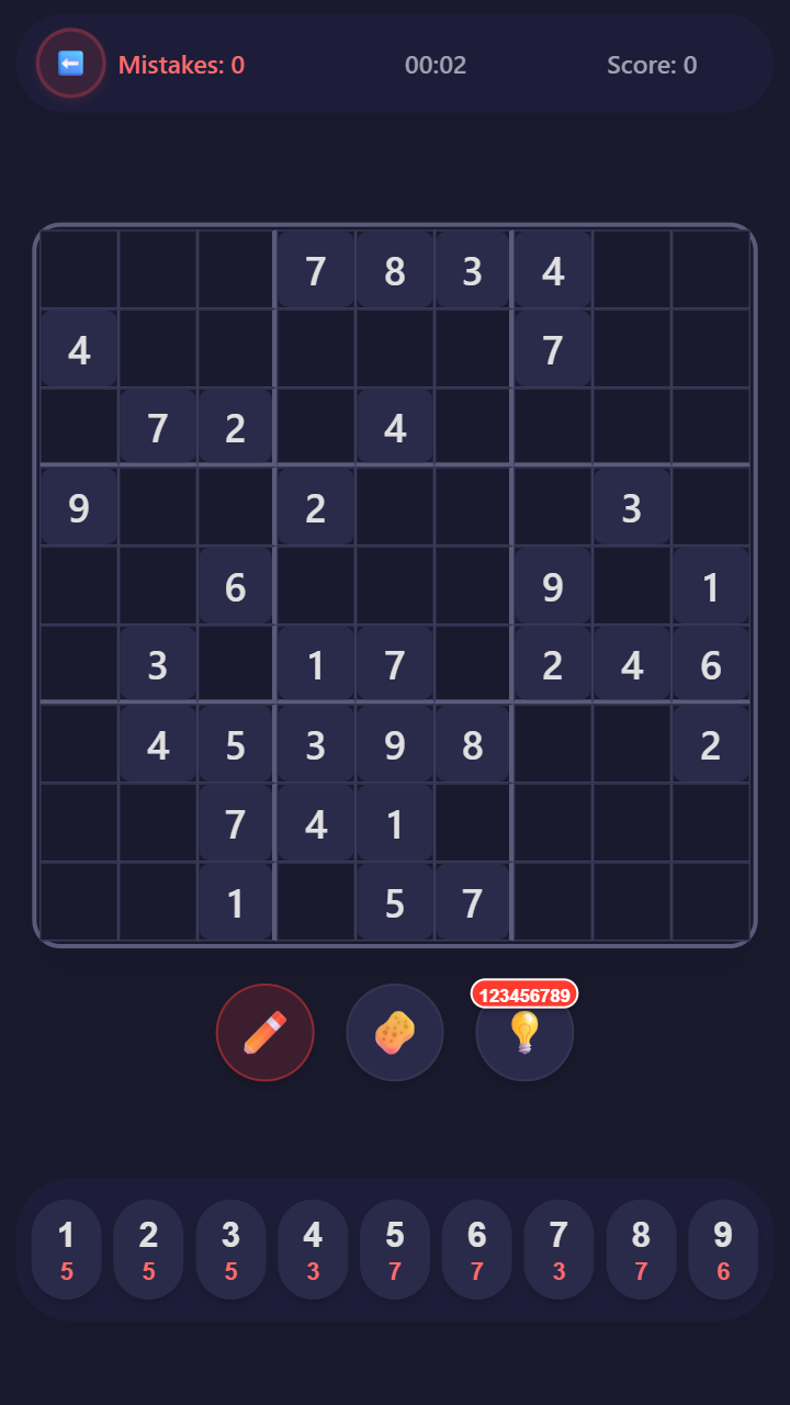 Sudoku: Mind Challenge screenshot 5