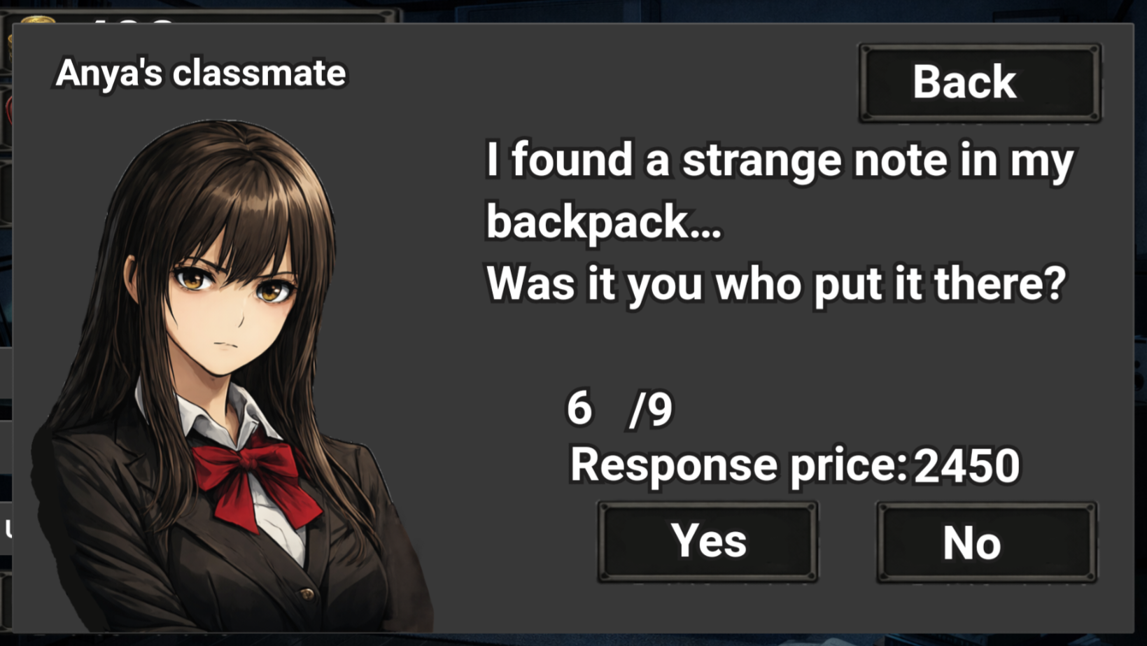 The high school student in the room — screenshot 2
