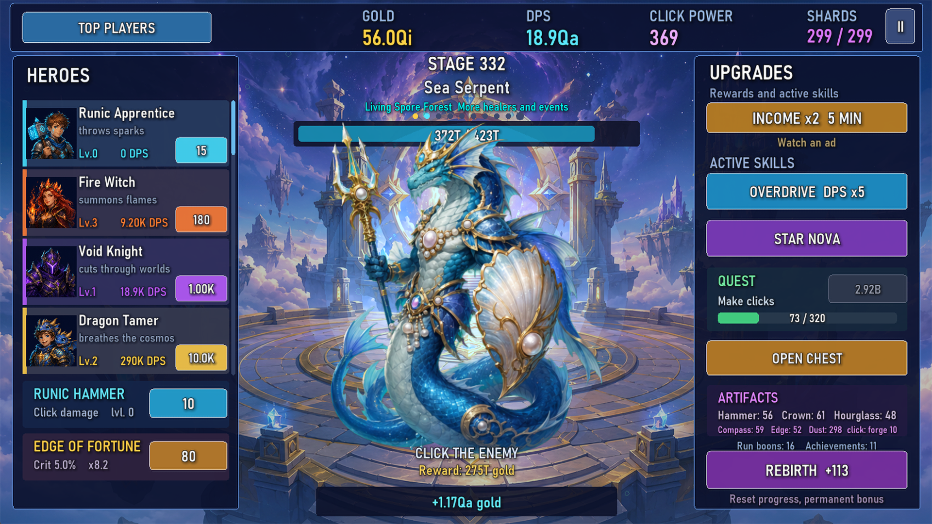 Genshin Final Fantasy - impact Idle Rpg — screenshot 1