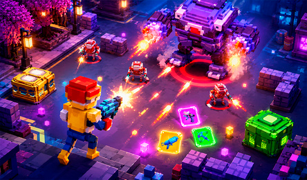 Revoxel 3D - Voxel RPG Shooter