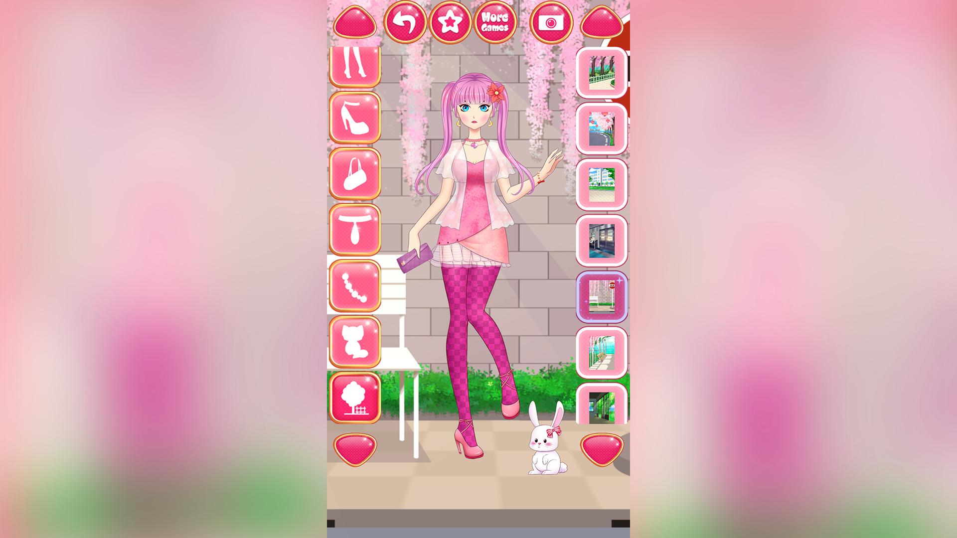 Anime Girls Dress Up screenshot