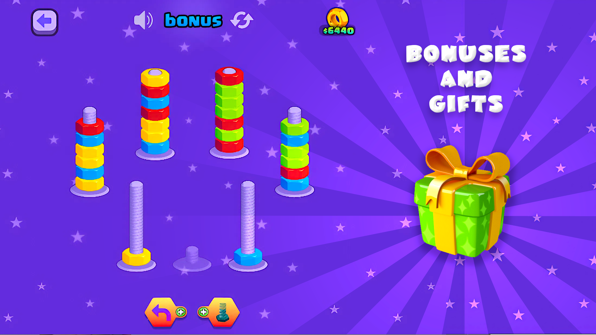 Nuts: SPIN & SOLVE — screenshot 2