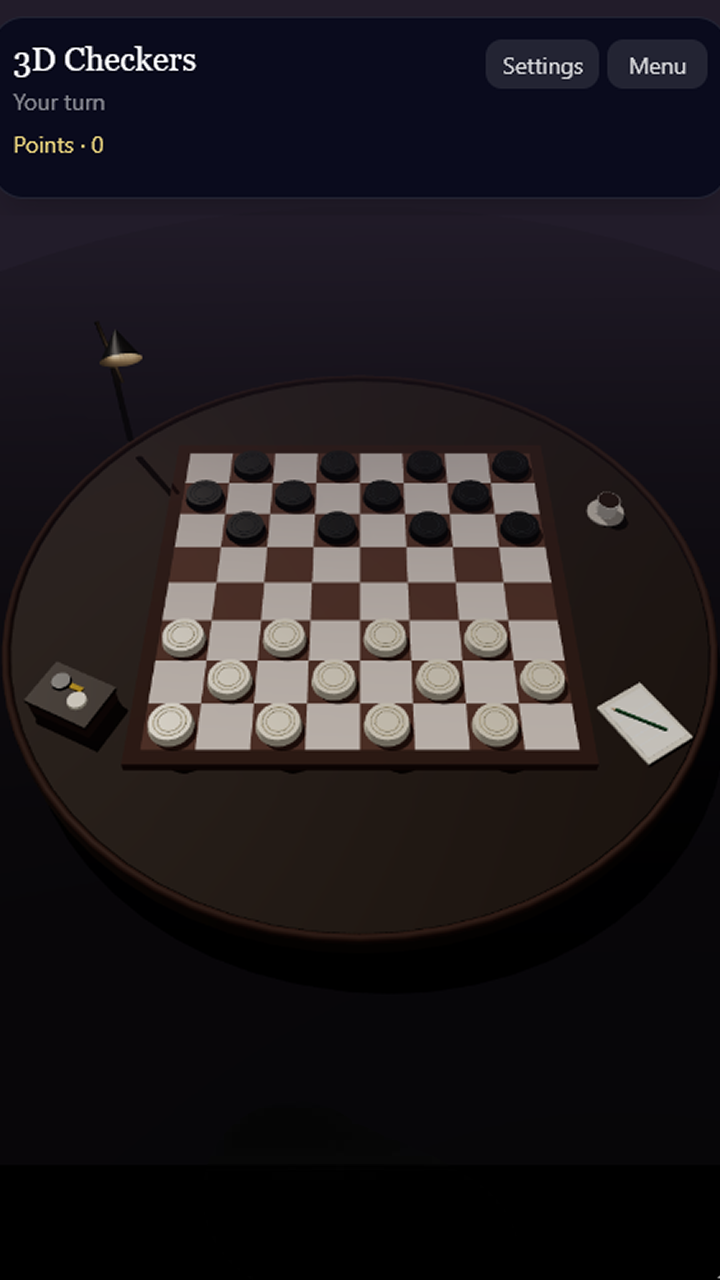 3D Checkers screenshot 4