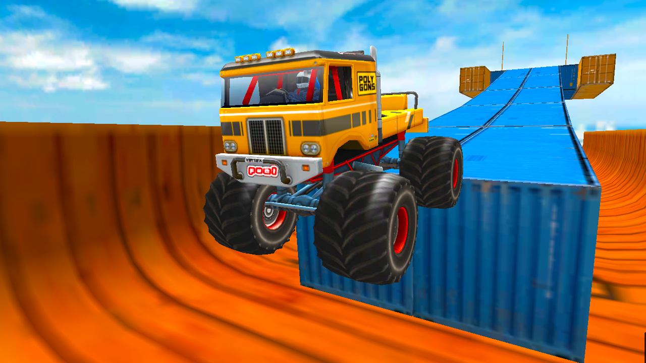 Monster Truck: Crazy car driving! screenshot