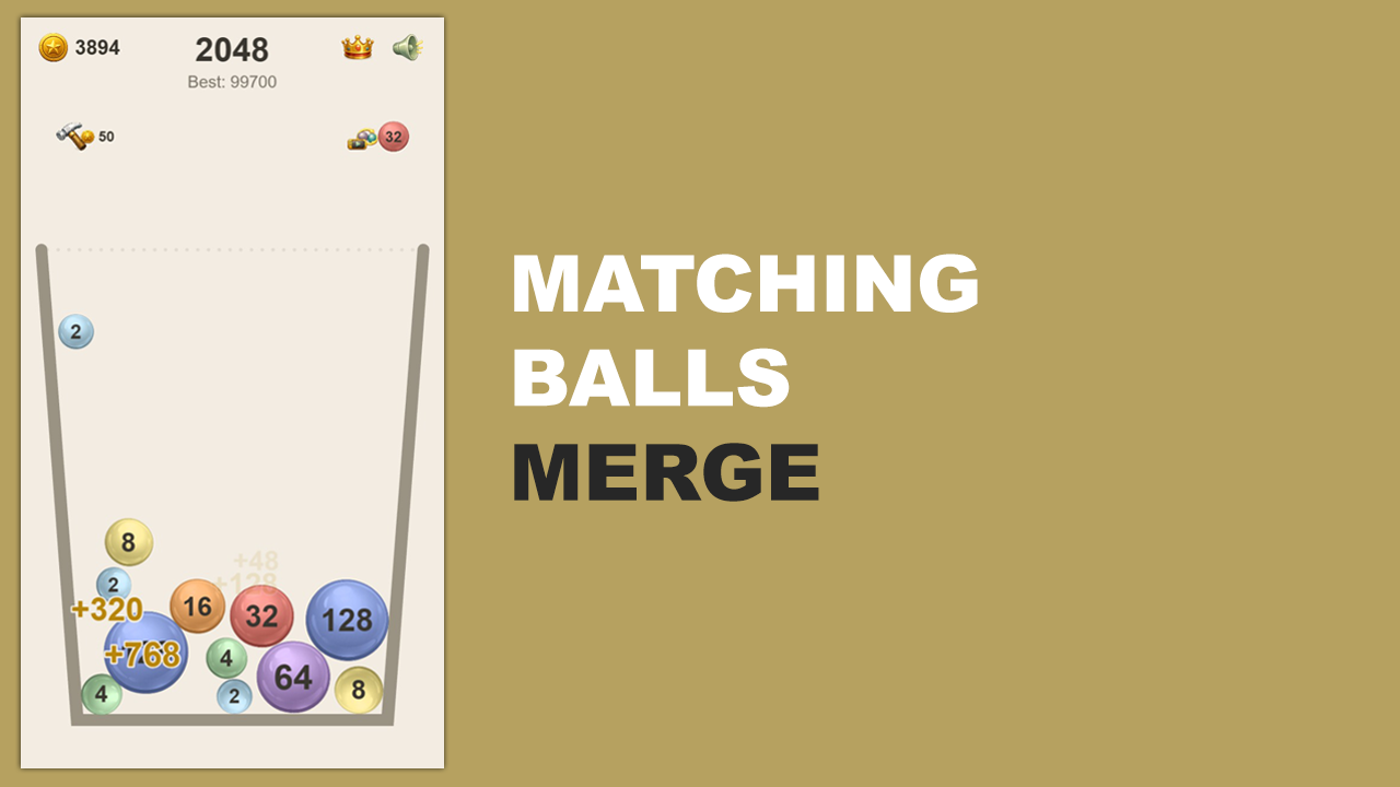 Balls in a glass — screenshot 2