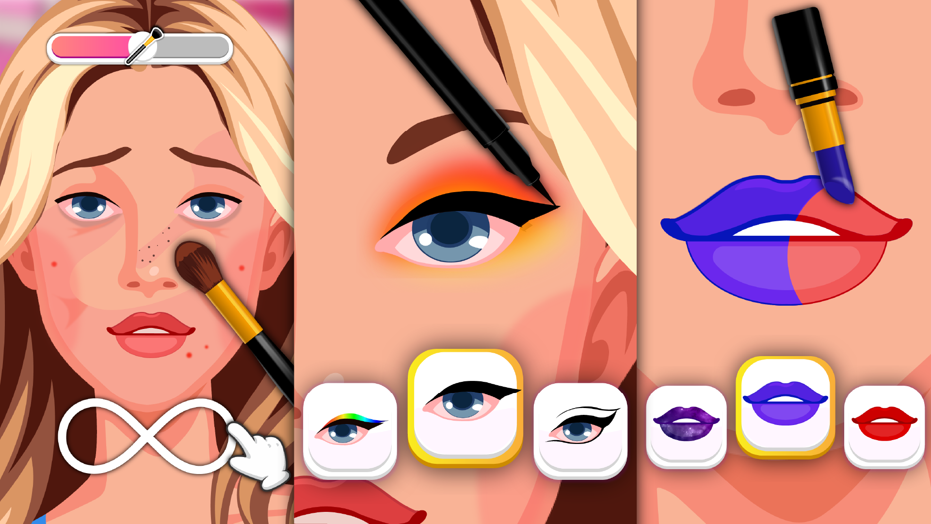 Makeup for friend ASMR screenshot