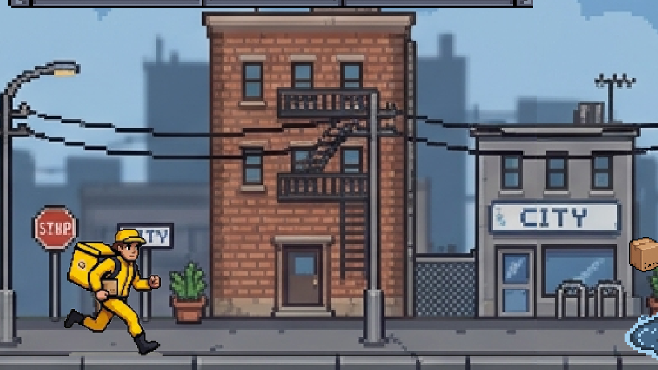Курьерский паркур — screenshot 3