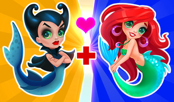 Mermaid: Puzzle and Merge