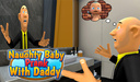 Naughty Baby Prank With Daddy