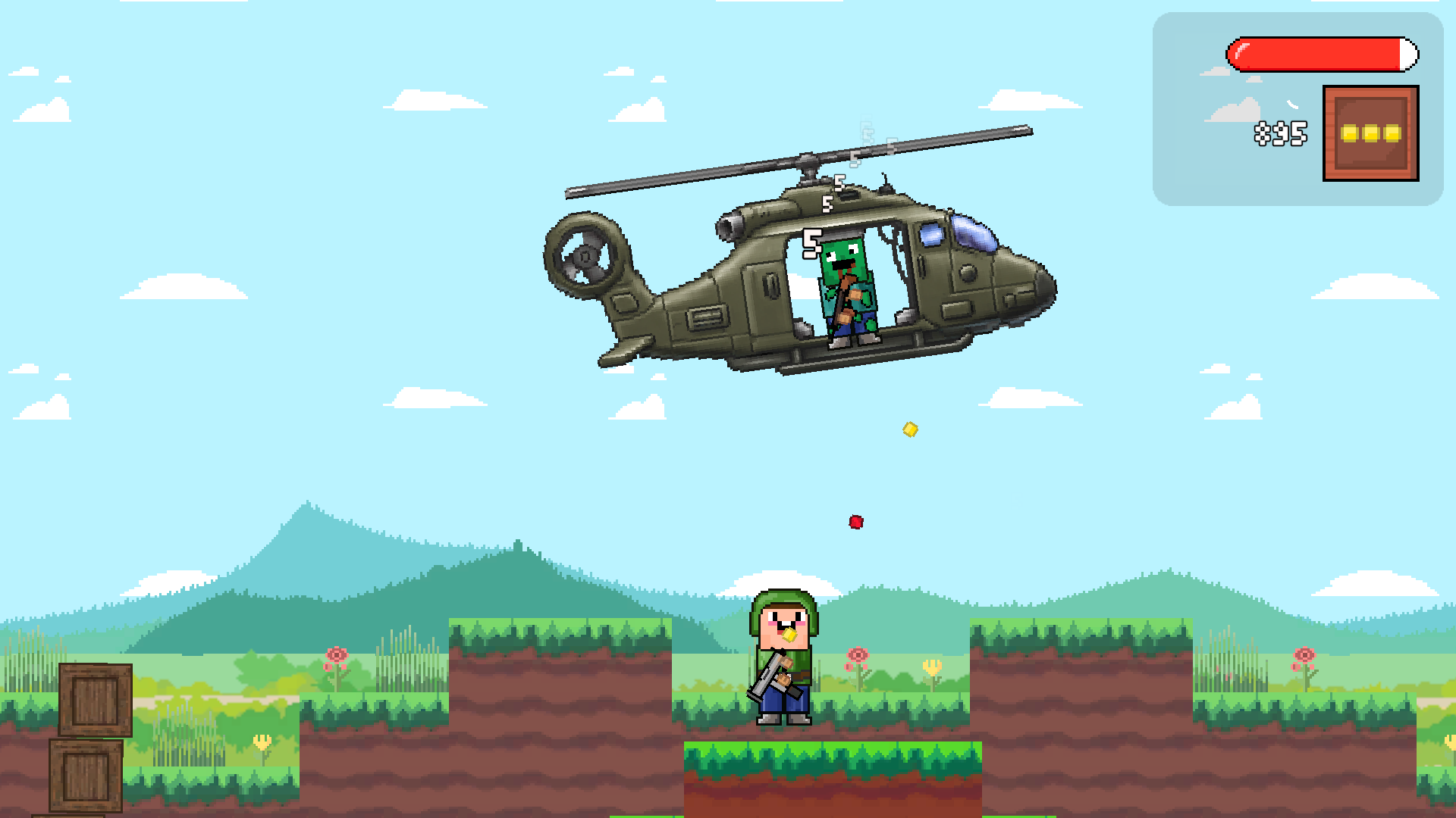 Нубик: Атака Вертолётов — screenshot 9