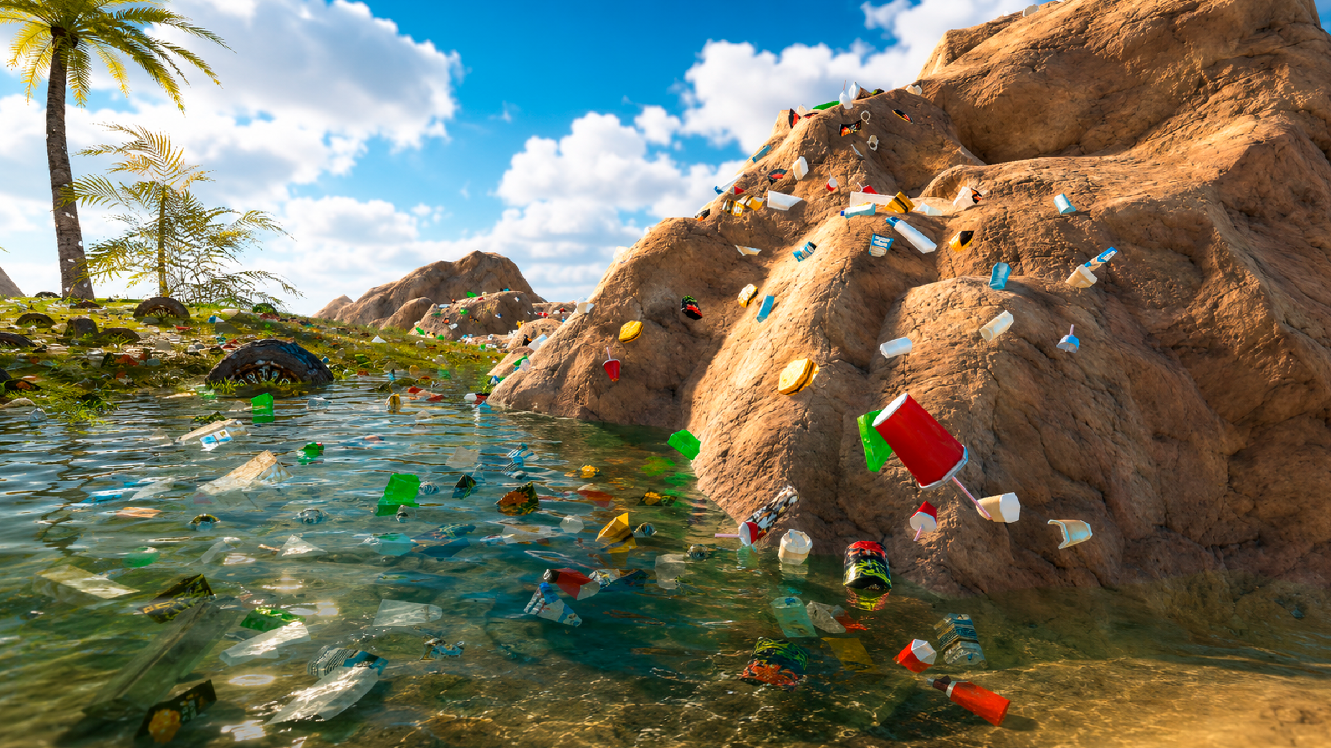 Island Cleaner Simulator — screenshot 1