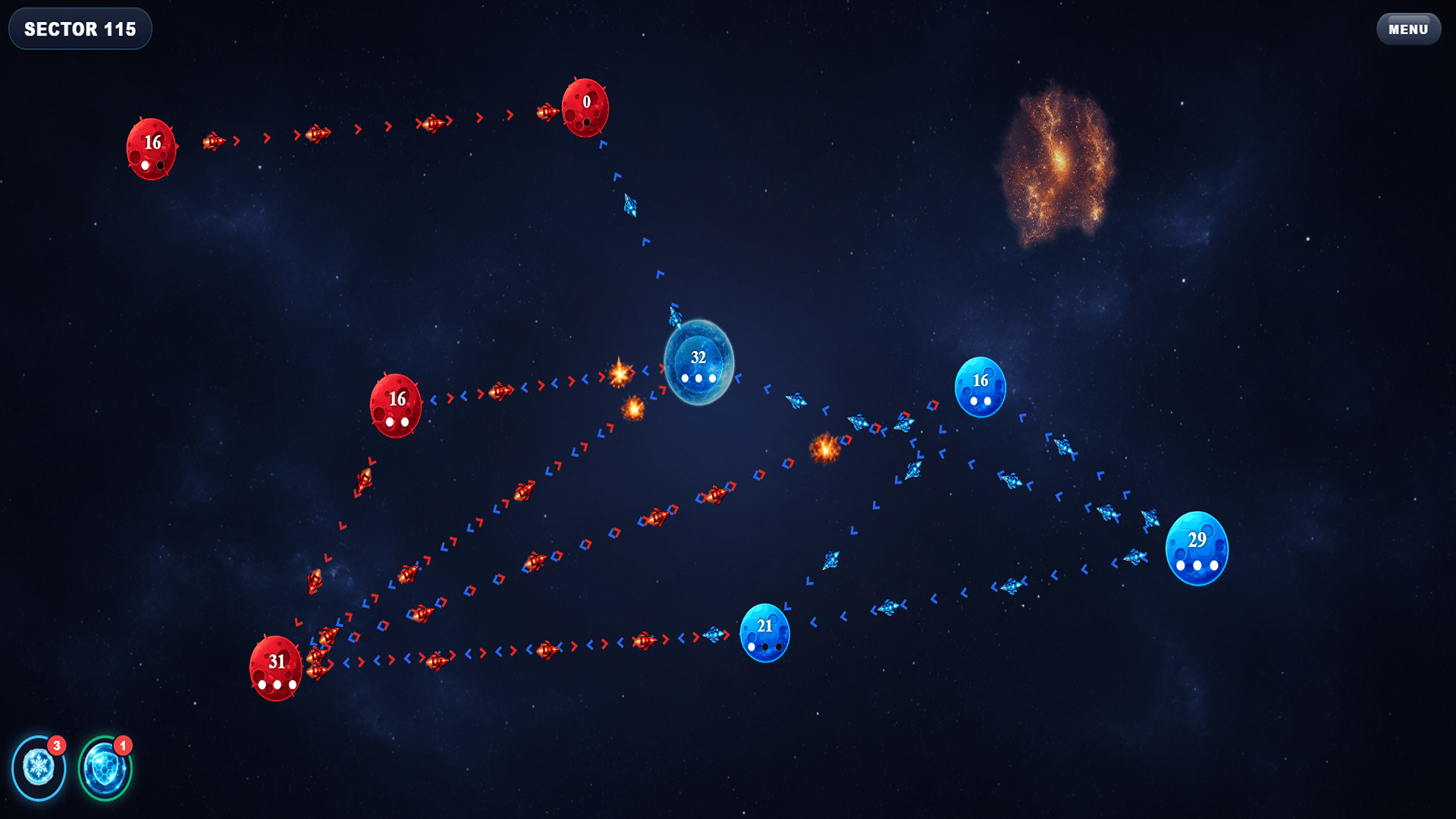 Conquerors of Worlds: Space Strategy — screenshot 2