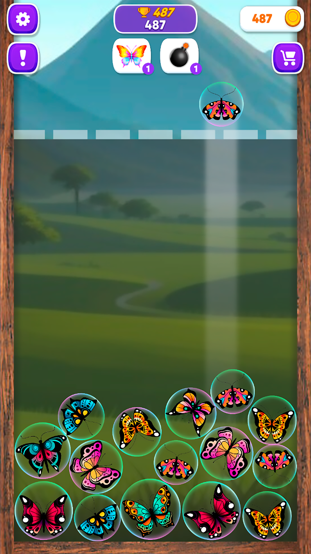 Merge the butterflies: Find your butterfly! screenshot 6