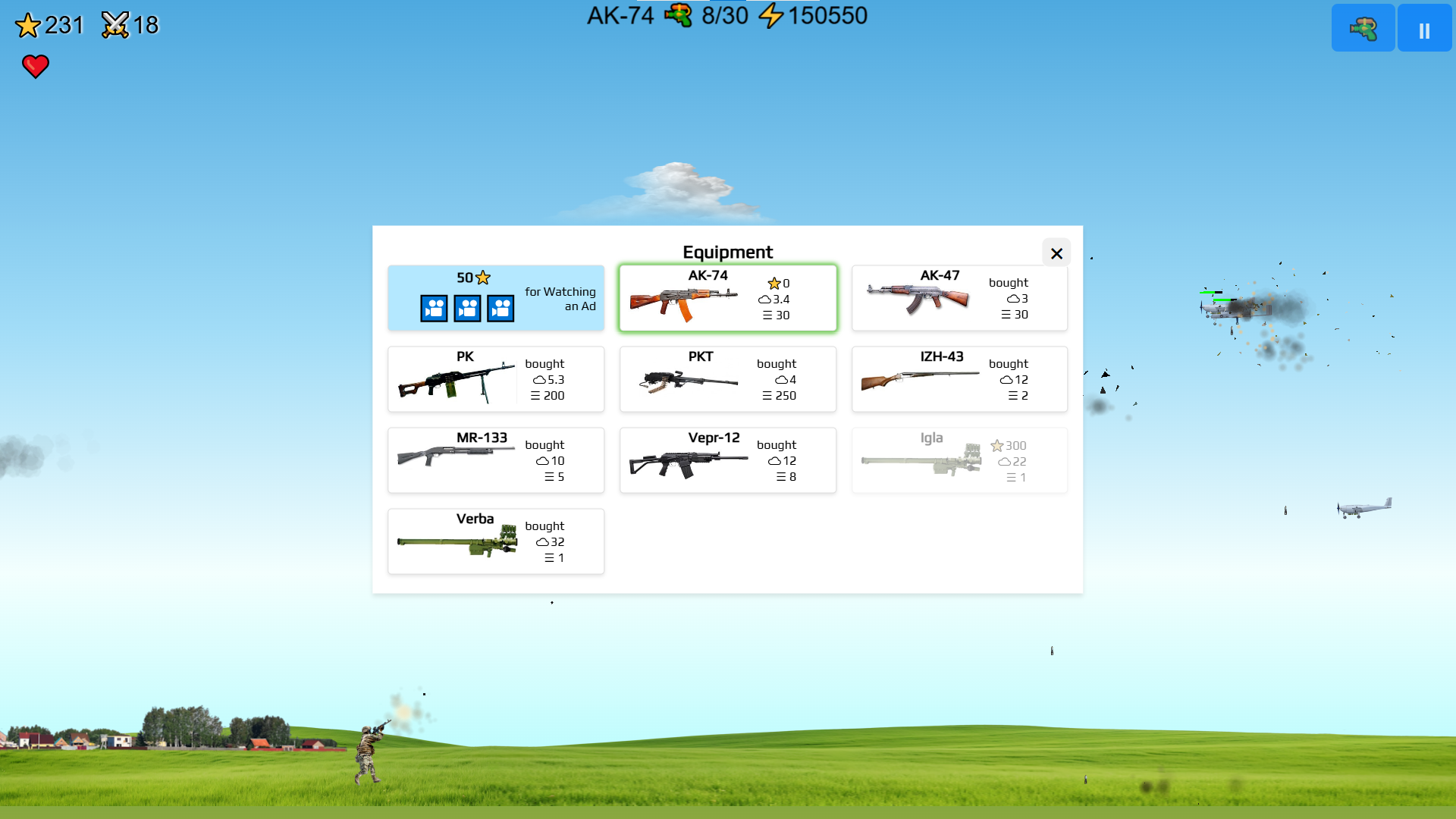 Battle with Drones screenshot