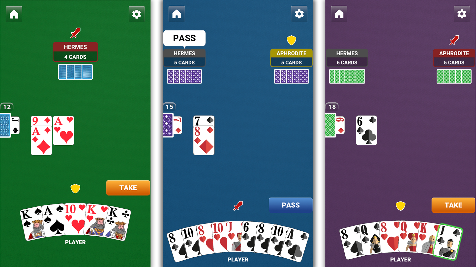 Durak Classic - Throw-in and Transferable screenshot
