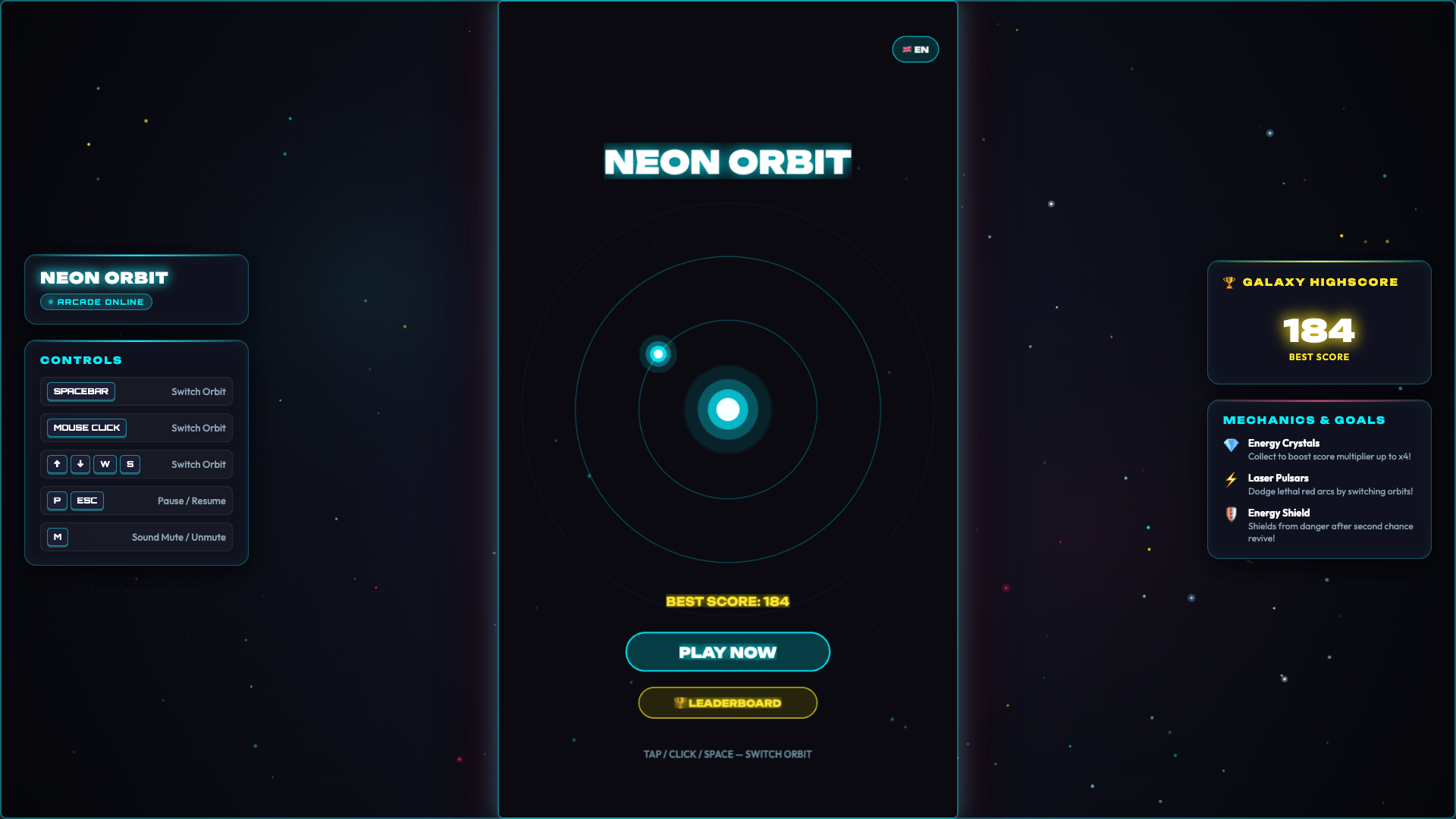 Neon Orbit — screenshot 1
