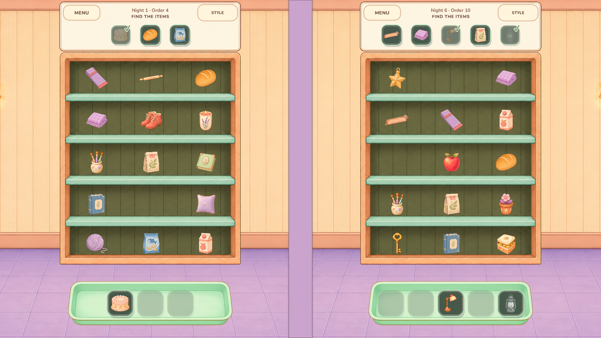Night Order: Pick & Pack — screenshot 1