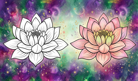 Floral Coloring pages