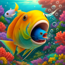 Fishdom: Рыбка ест рыбку