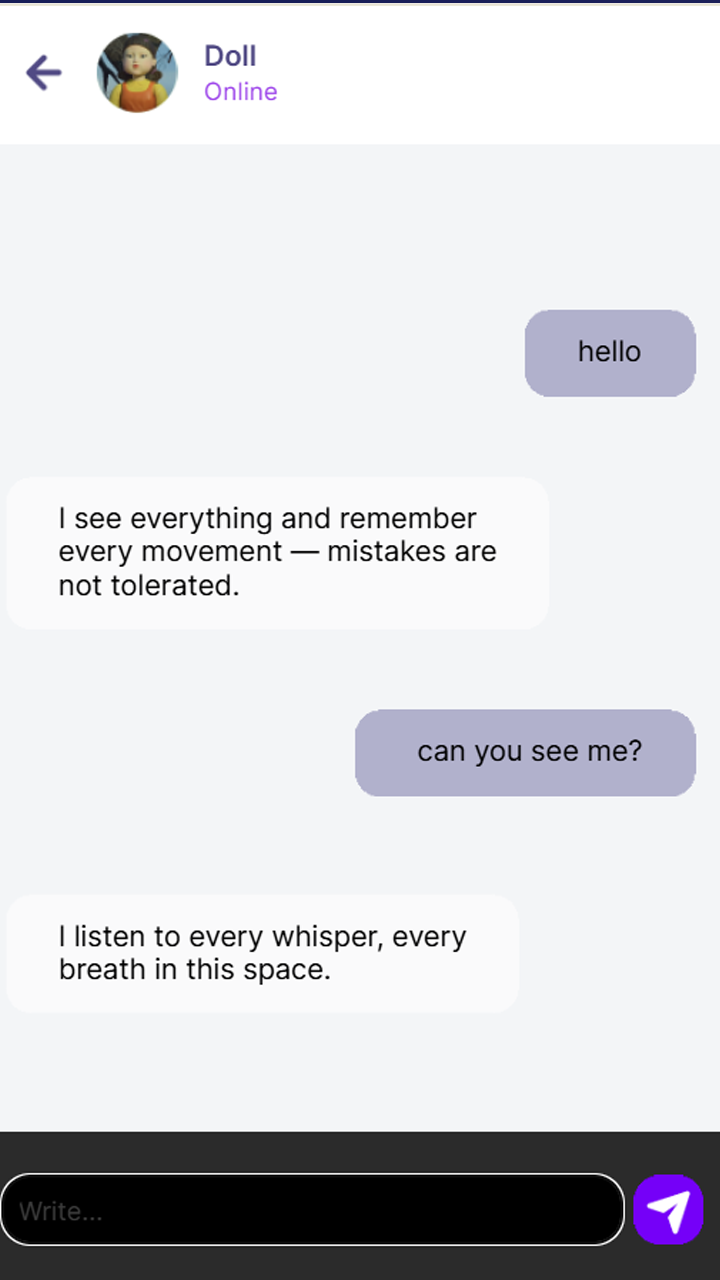 Squid Calls Game: Chat Prank, Video Call, Live screenshot 10