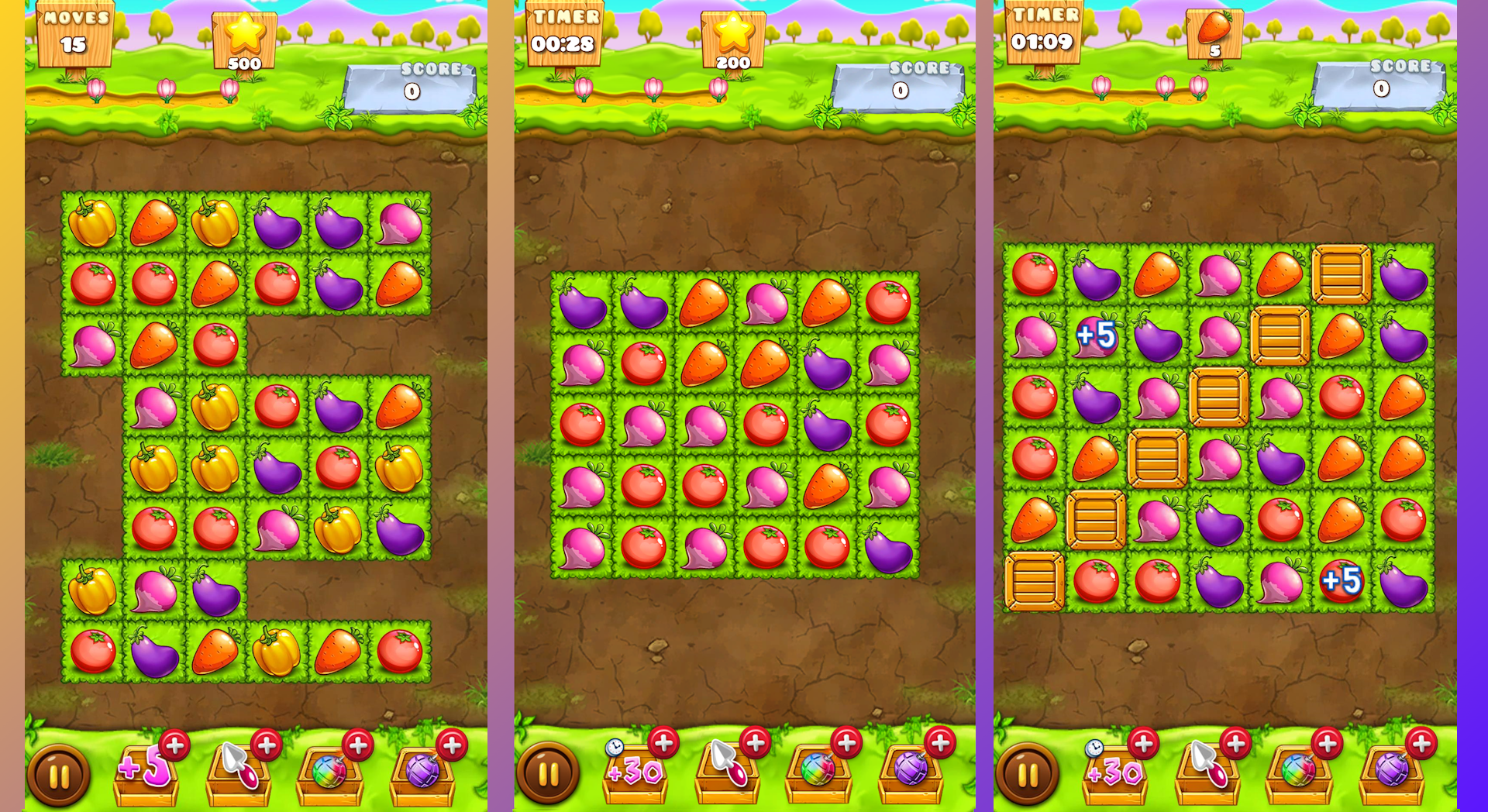 Garden Craze Match 3 Game — screenshot 2