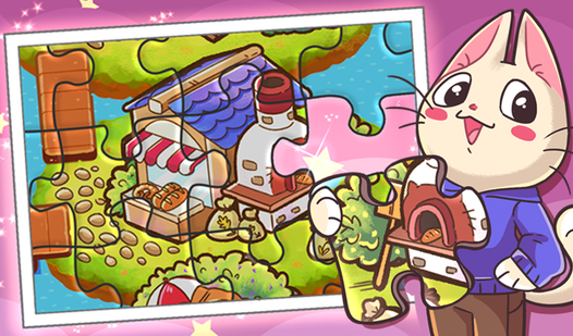 Meows Cat Jigsaw Puzzle