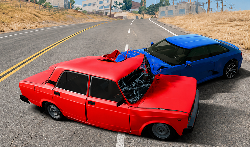 Obby: Car Crash Sandbox game cover
