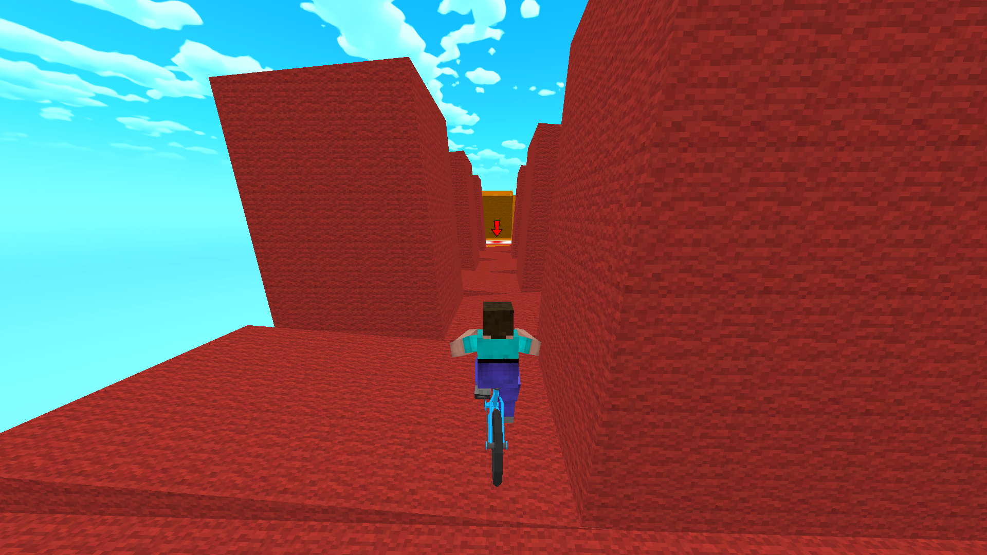 Noob: Obby on a Bike screenshot
