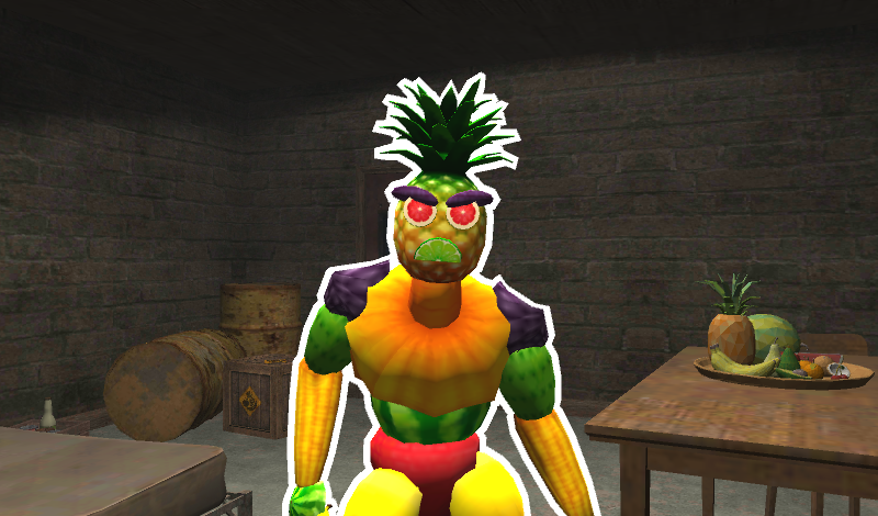 Escape from the Fruit Man game cover