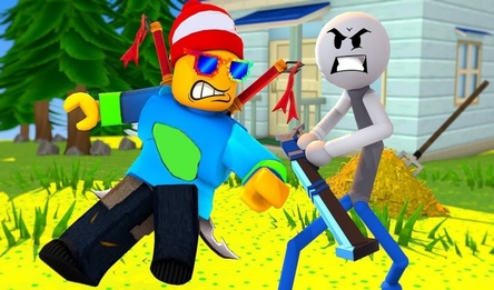 Epic Battle of Sticks. Shadow Warriors