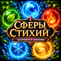 Сферы Стихий - шарики в линию