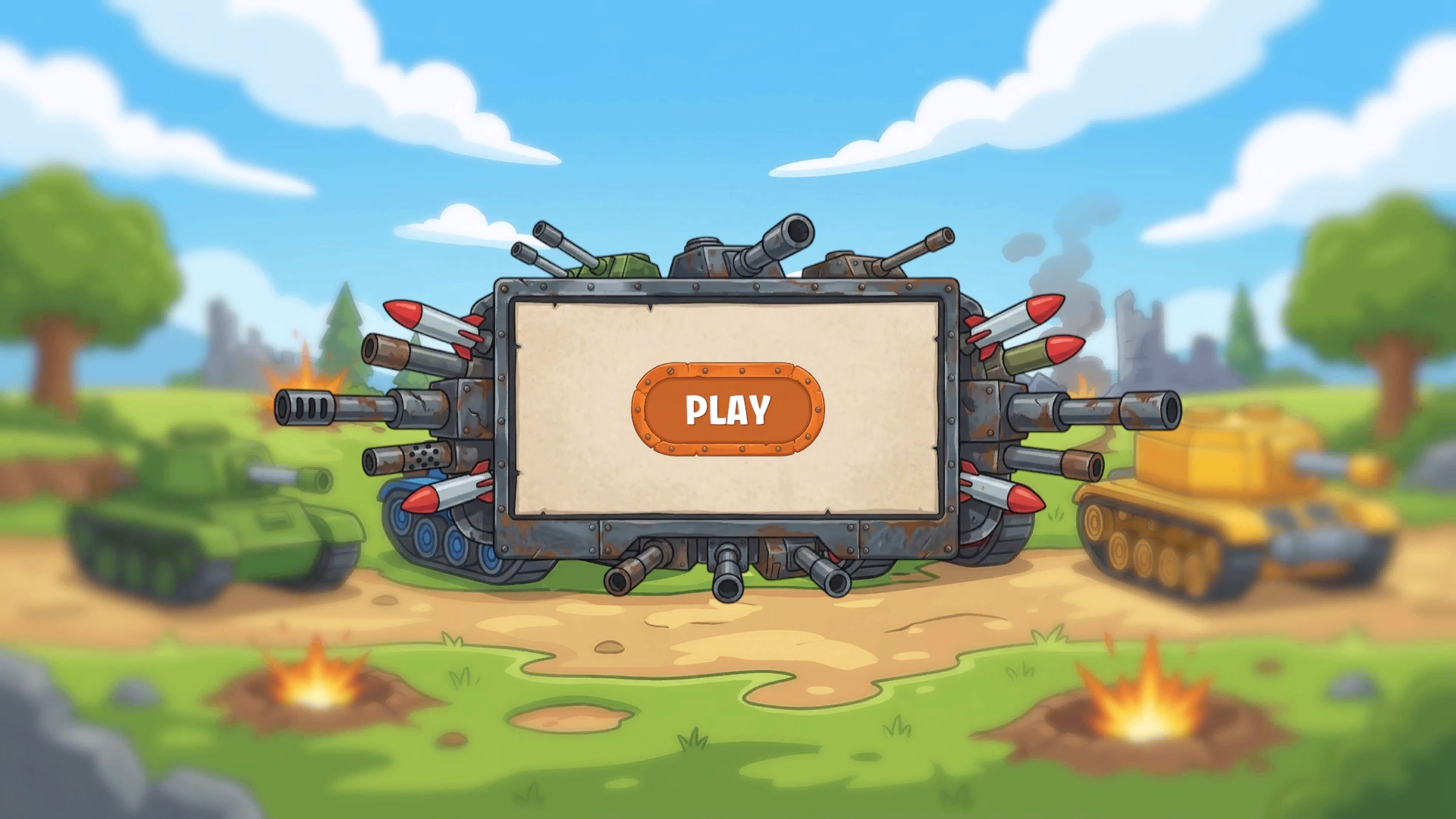 Tanks on vacation — screenshot 5