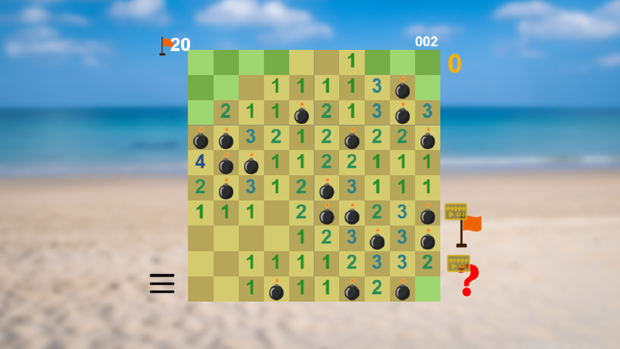 Minesweeper with tips — screenshot 3