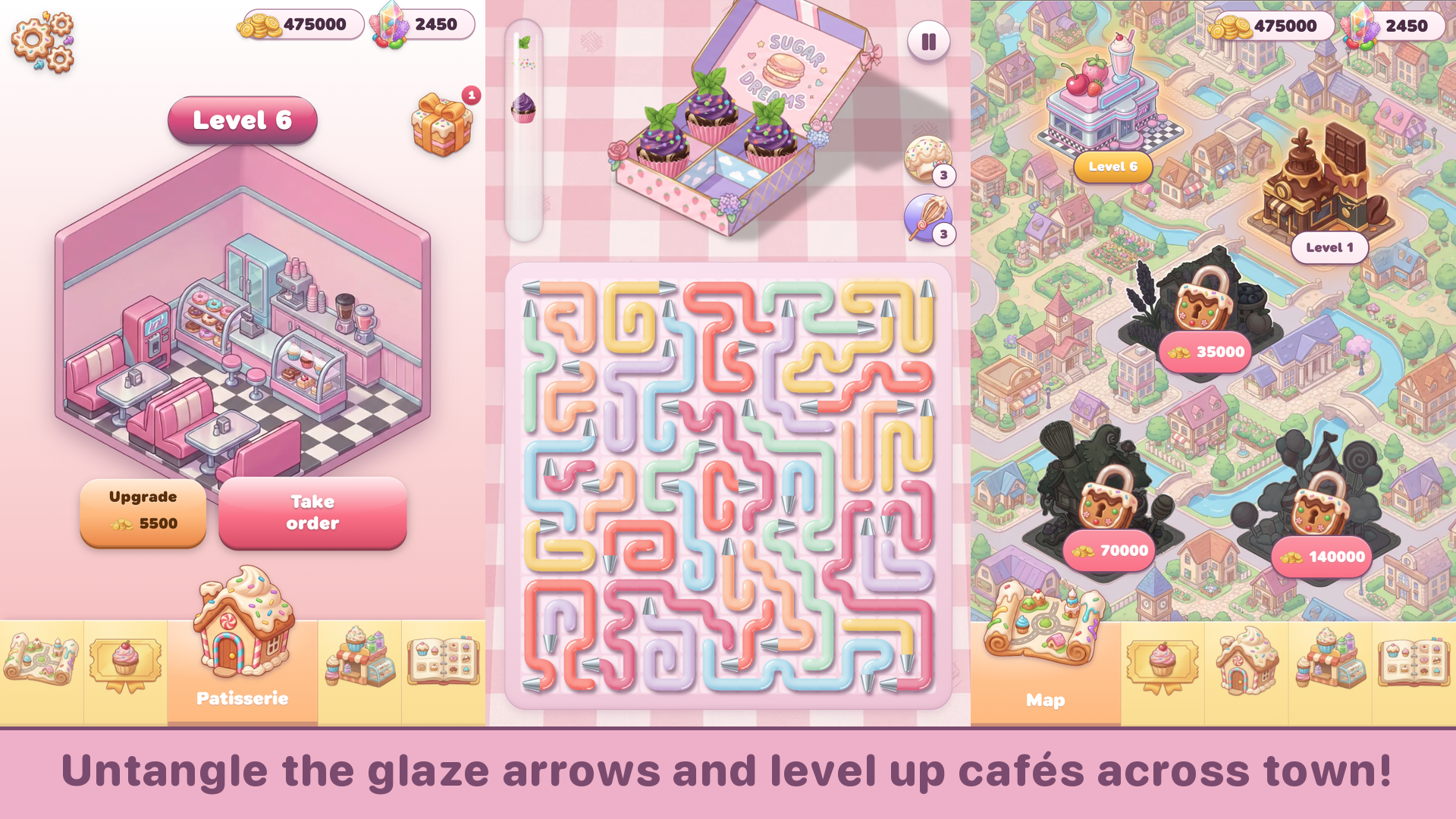 Sweet Arrows: My Pastry Shop — screenshot 1