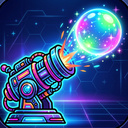 Neon Bubble Shooter