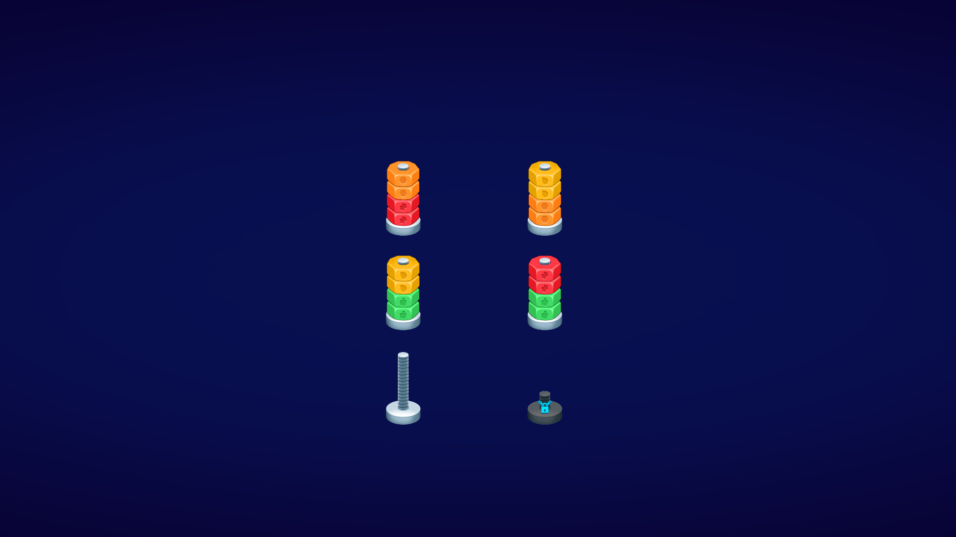 Nuts Color Sort Puzzle screenshot