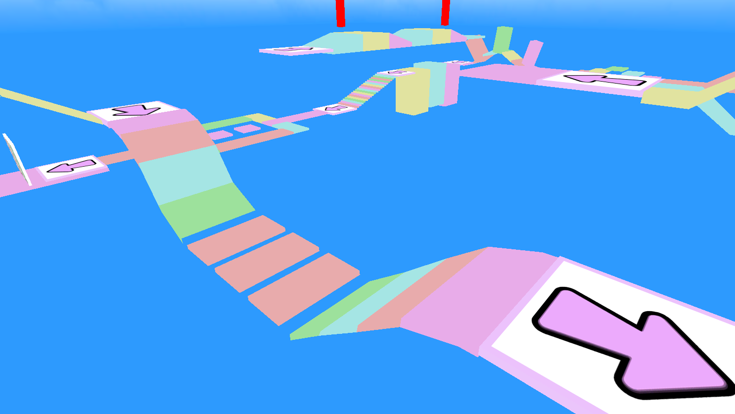 Super Pink Obby: Parkour! screenshot