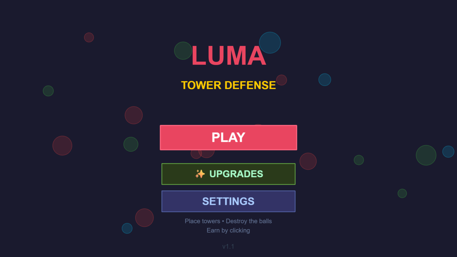 LUMA Tower Defense — screenshot 1