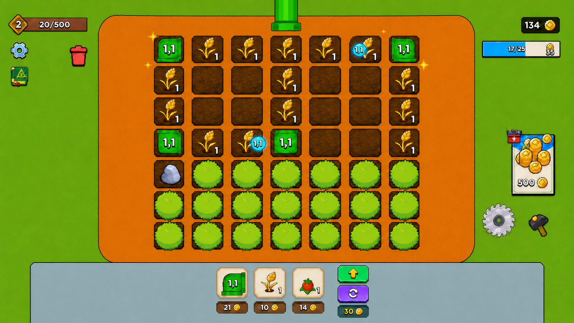 Ферма слияний: Урожай 2D — screenshot 5