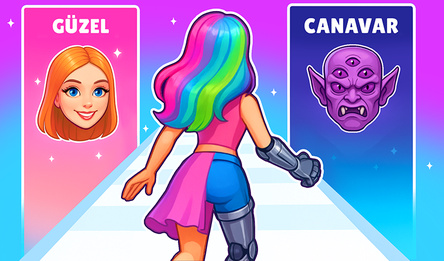 Güzel mi Canavar mı? Bir Prenses Yapın!