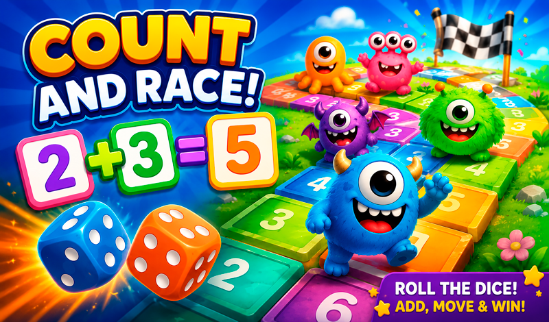 Monster Race game cover