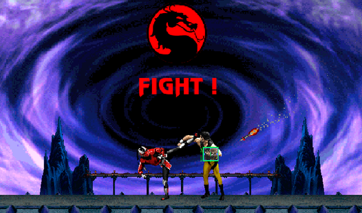 Mortal Kombat (retro runner with Sektor)  loading=