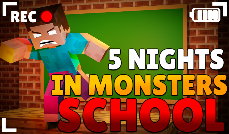 5 nights in Monster School game cover
