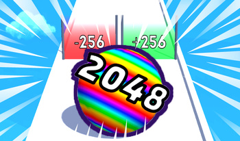 Ball Rush 2048